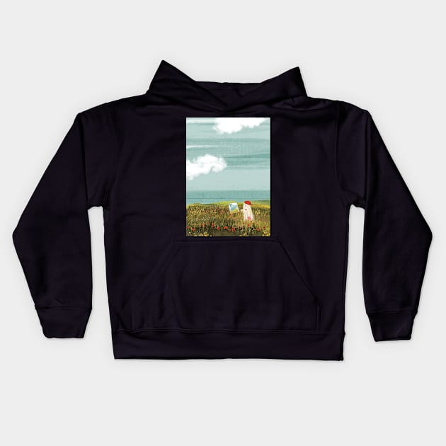 The Artist Kids Hoodie by KatherineBlowerDesigns